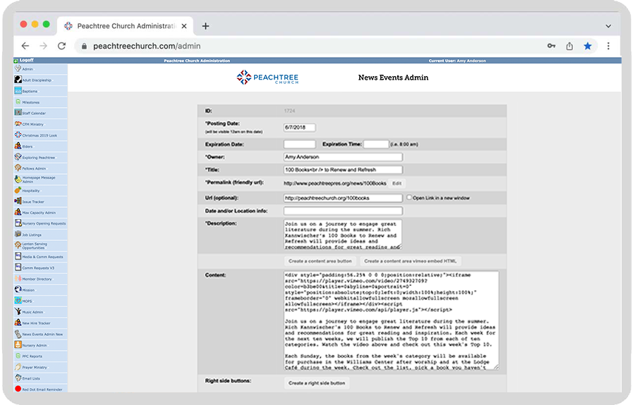 Old Page Builder